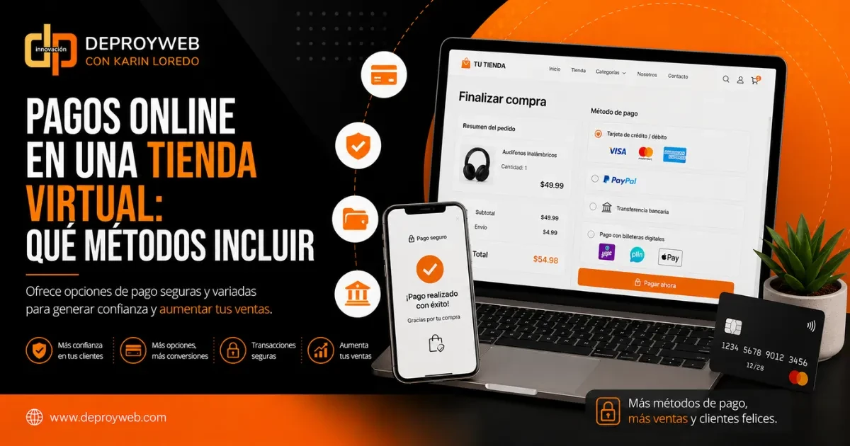 Pagos online en la tienda