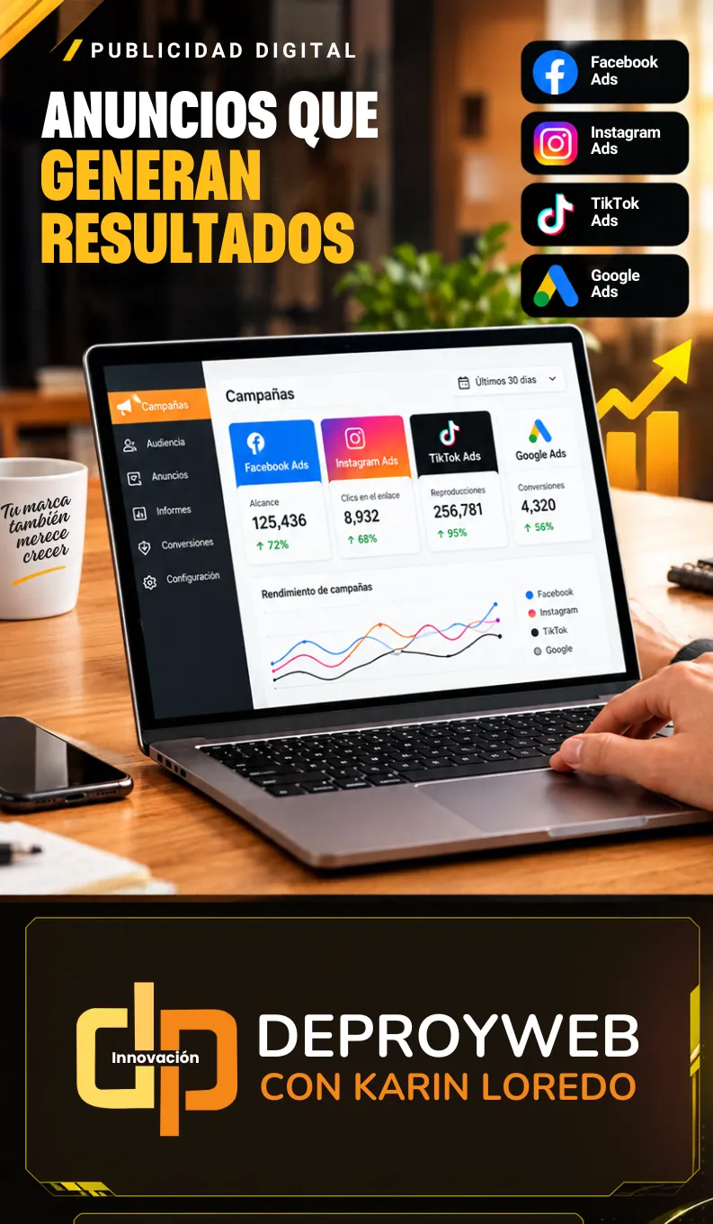 Servicios de publicidad digital y campañas publicitarias de Deproyweb